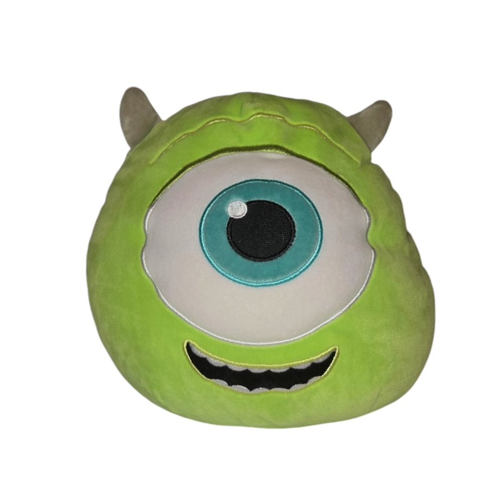 Squishmallows Disney’s Mike Wazowski  Monsters Inc Kellytoy Plush Pillow Toy 12"